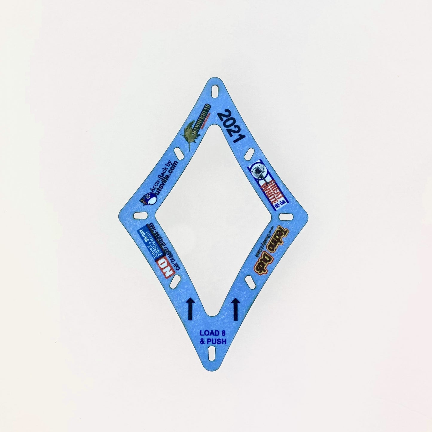 Accu-Rack Diamond 9 Template (Flat Packaged)