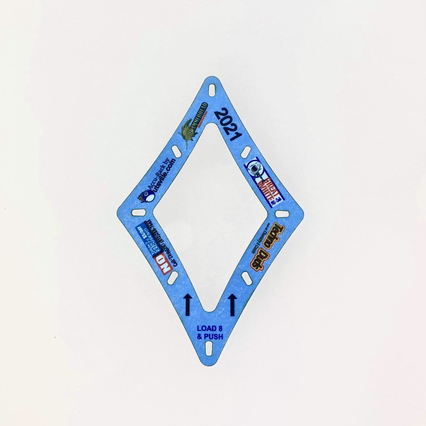 Accu-Rack Diamond 9 Template (Flat Packaged)